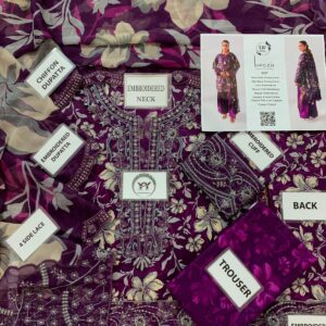 IMROZIA CHIFFON DUPATTA BY AUTIQUE